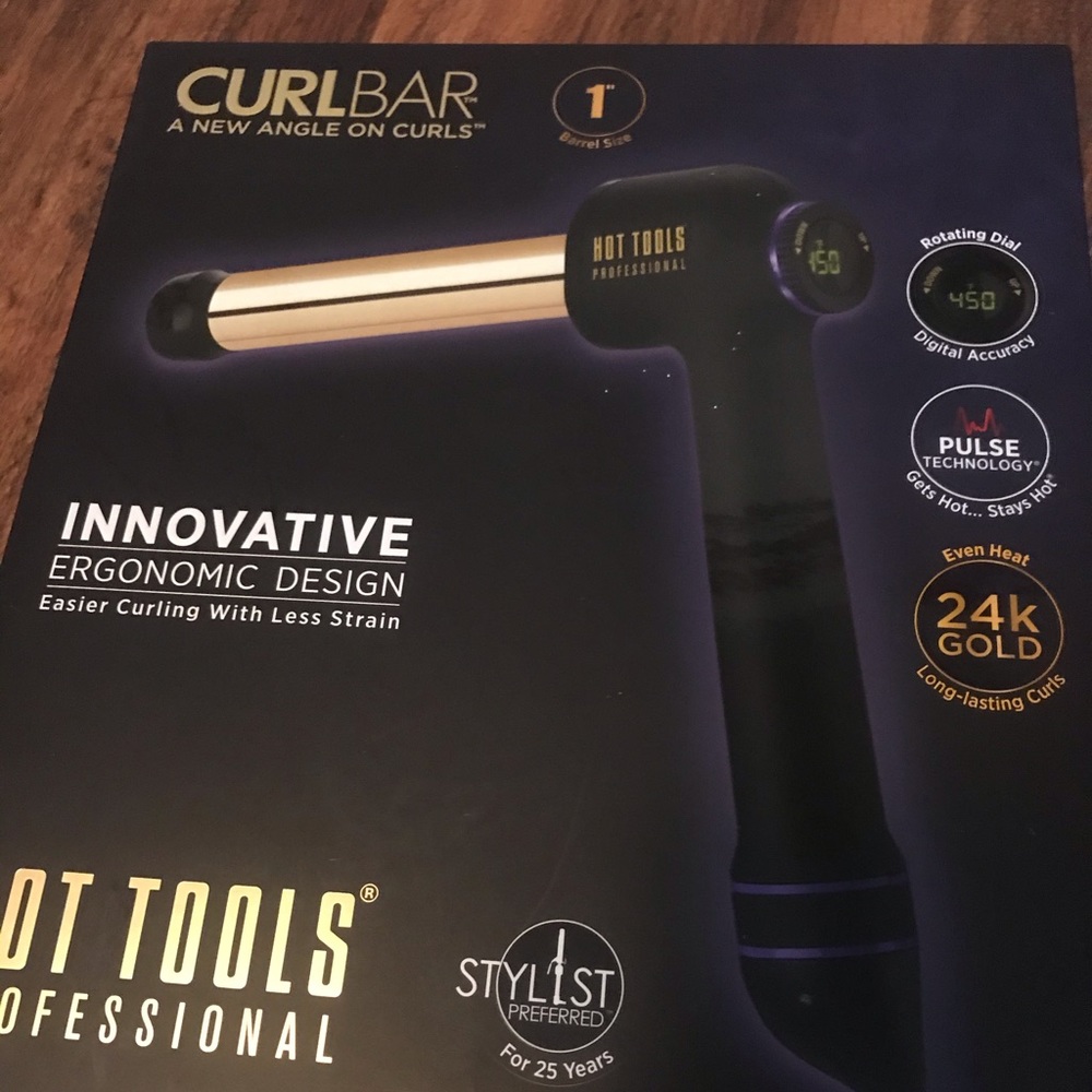 Hot Tools Curling Bar New in box